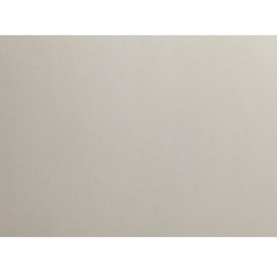 Couchette en forme de L, en cuir taupe